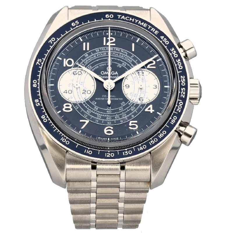 men's stainless steel watches -Omega Speedmaster 329.30.43.51.03.001 43mm Stainless Steel Watch (Ex-Display)