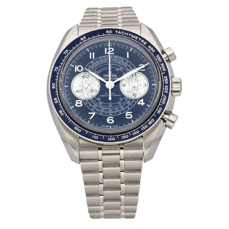 best men's watches for the office -Omega Speedmaster Chronoscope 329.30.43.51.03.001 43mm Stainless Steel Watch (Ex-Display)