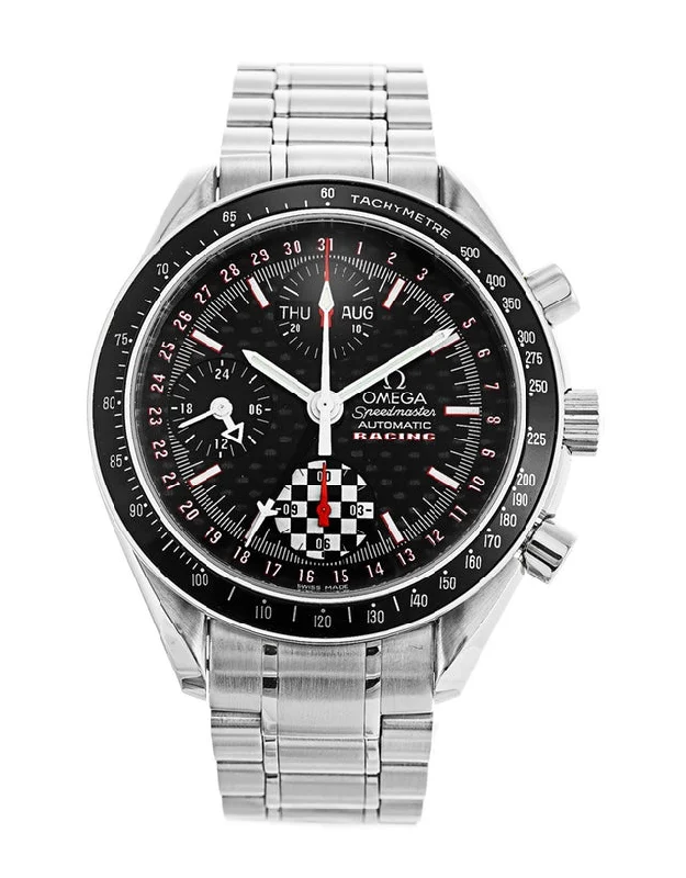 eco-conscious watches for women -Omega Speedmaster DayDate Michael Schumacher Mens Watch