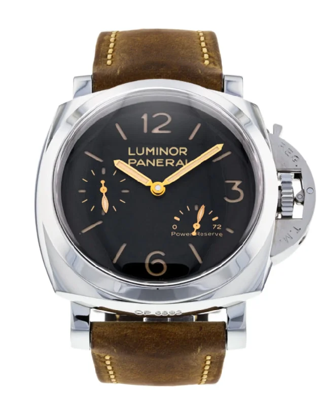 watches with sapphire glass for durability -Panerai Luminor Power Reserve 47mm Mens Watch