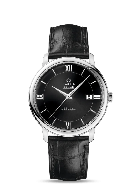 watches with interchangeable bezels -OMEGA De Ville Prestige Co‑Axial 39.5 mm