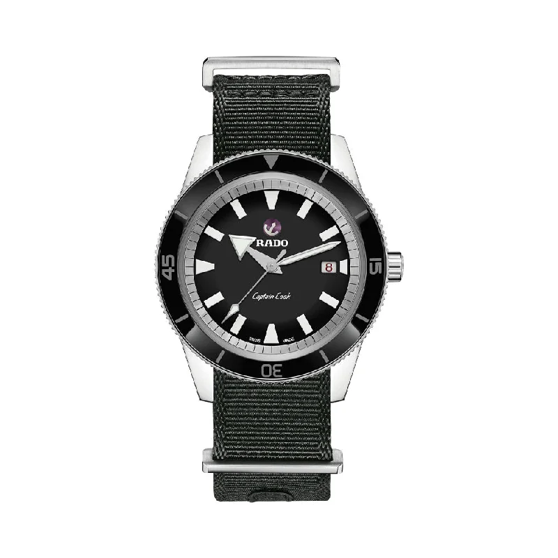 men's watches with customizable straps -Rado Captain Cook Automatic R32505158 Men Watch