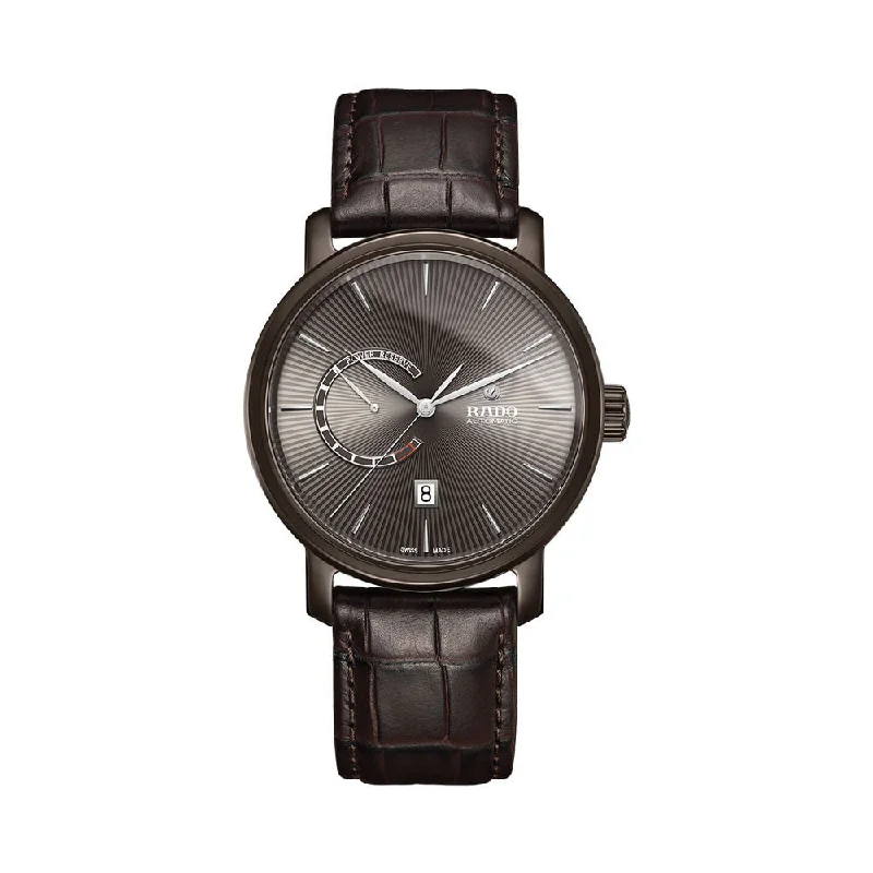 classic dress watches for men -Rado DiaMaster Automatic Power Reserve R14141306 Men Watch