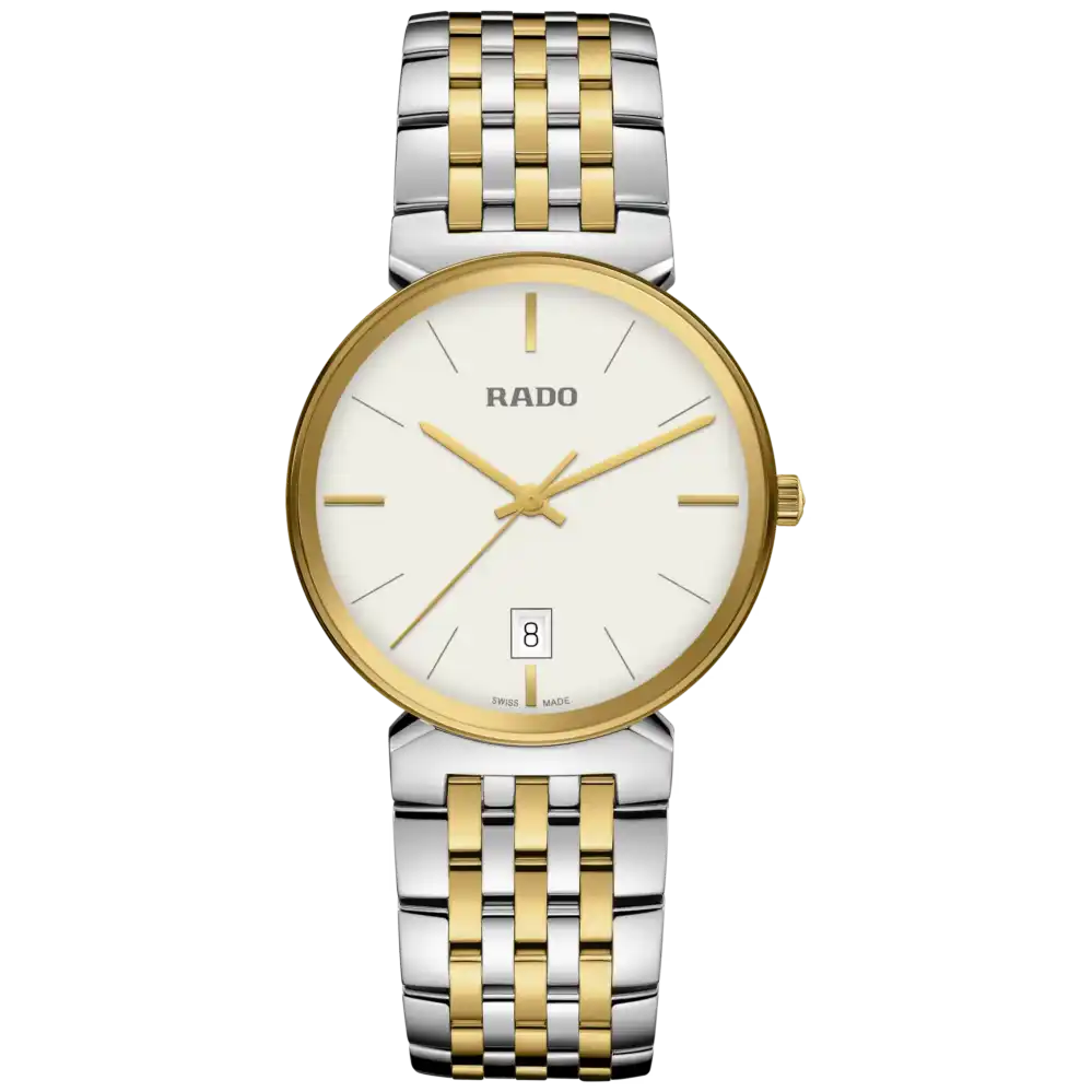 watches with diamond accents for men -Rado Florence