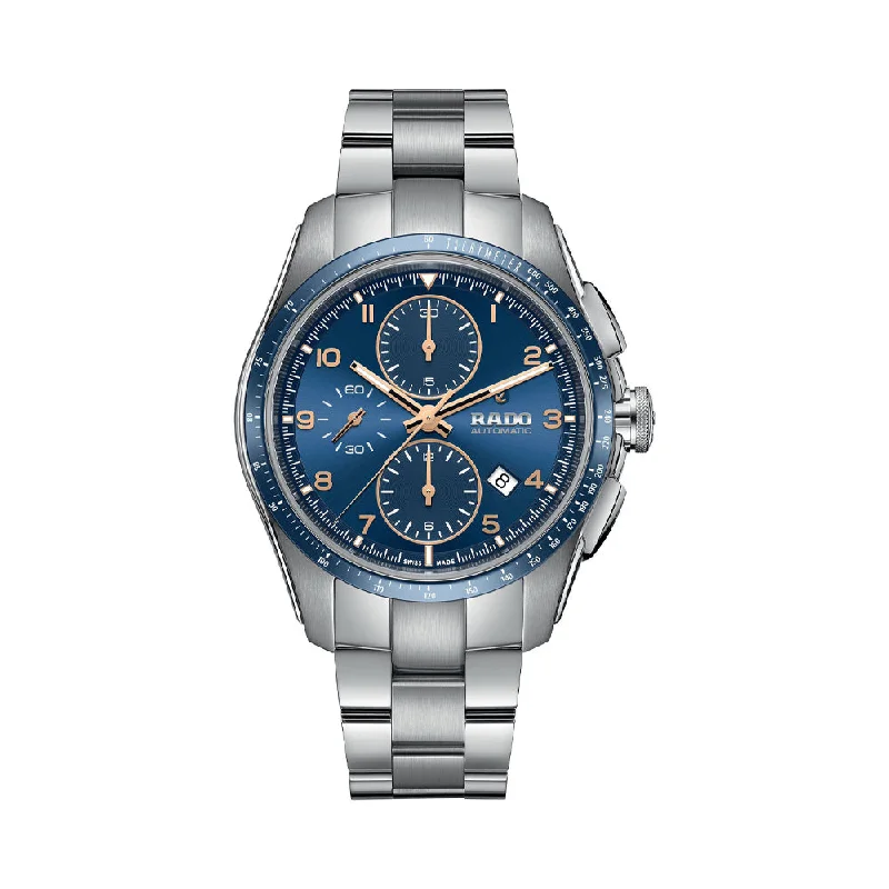 watches with interchangeable bands -Rado HyperChrome Automatic Chronograph R32042203 Men Watch