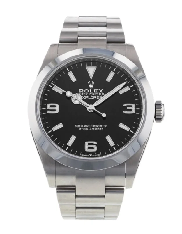 minimalist watches for men -Rolex Explorer 40 Men's watch