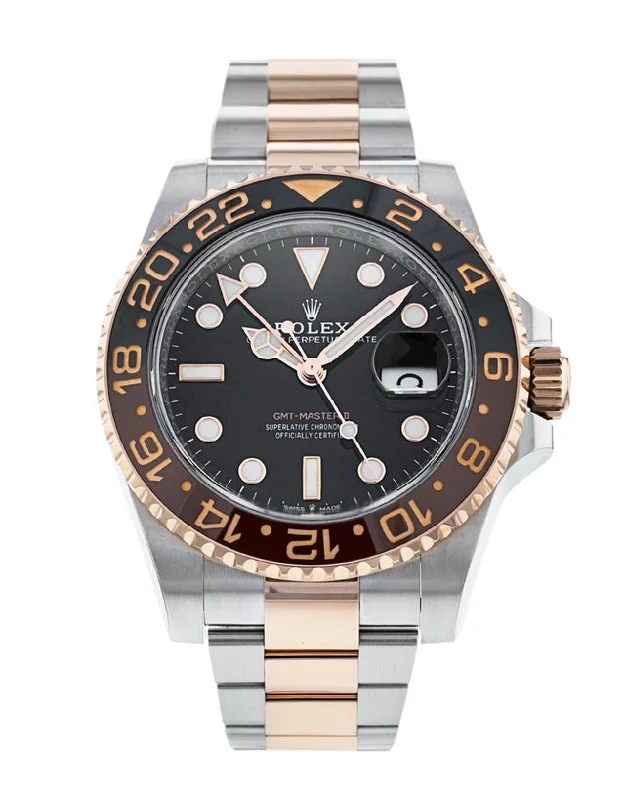 best watches for motorcyclists -Rolex GMT Master II Mens Watch