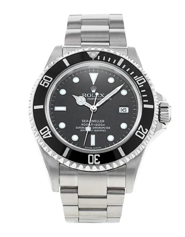 fashion watches with silicone bands -Rolex Sea-Dweller Men's Watch