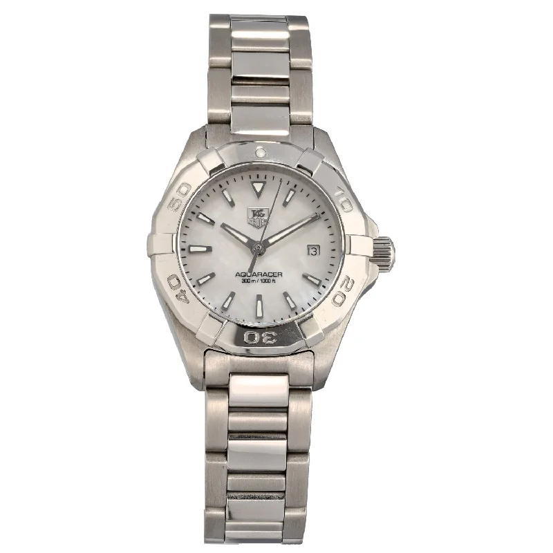 men's watches with minimal designs -Tag Heuer Aquaracer WAY1412 27mm Stainless Steel Watch