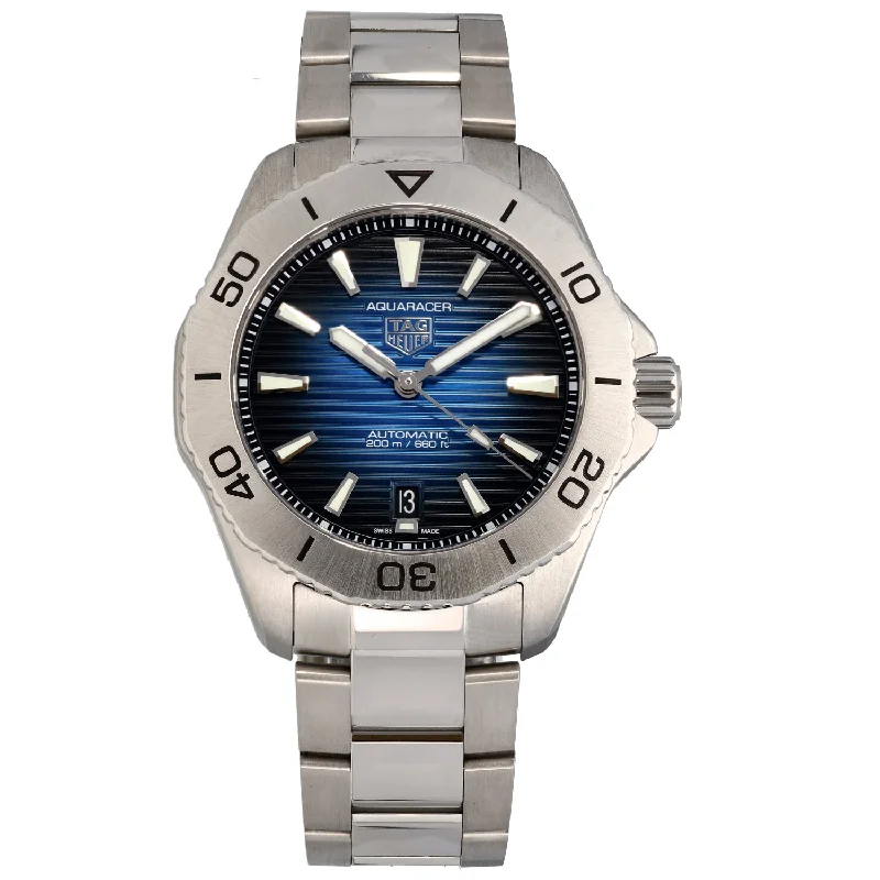 women's fashion watches -Tag Heuer Aquaracer WBP2111 40mm Stainless Steel Watch