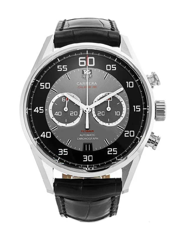 minimalist watches for men -Tag Heuer Carrera Automatic Flyback Chronograph Men's Watch