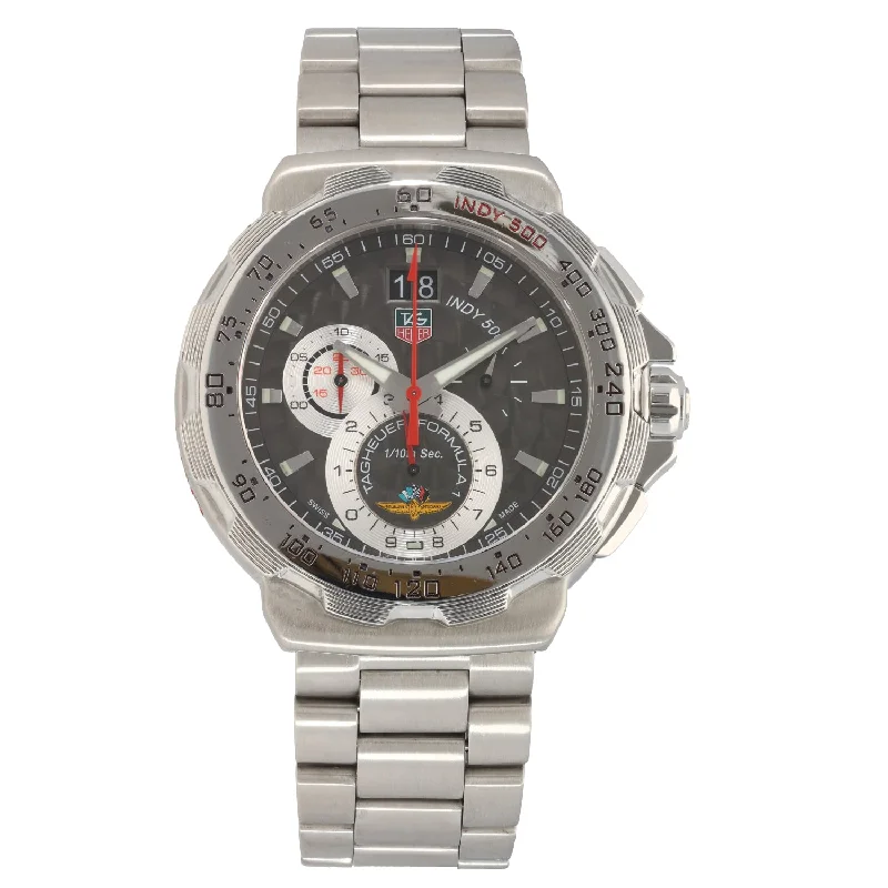 vintage men's watches for sale -Tag Heuer Formula 1 CAH101A 44mm Stainless Steel Watch