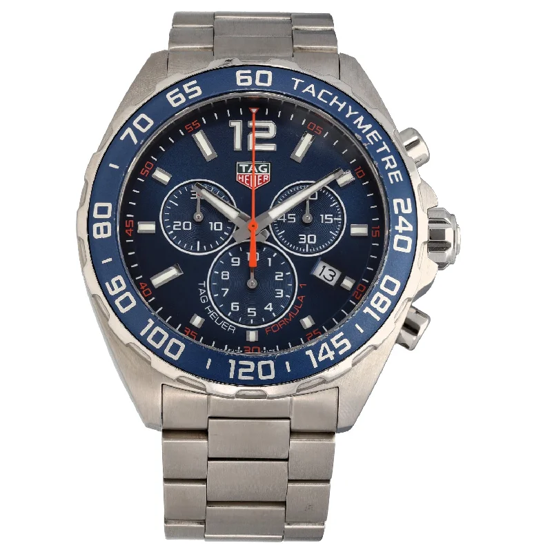 best watches for weekend getaways -Tag Heuer Formula 1 CAZ1014 43mm Stainless Steel Watch