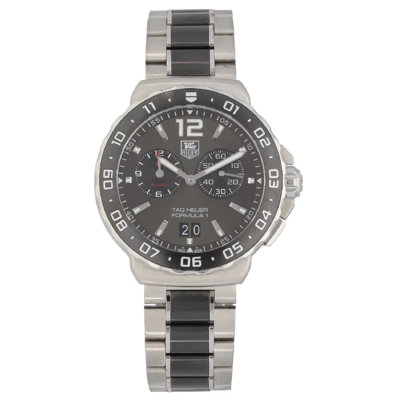 best men's watches for the office -Tag Heuer Formula 1 WAU111C 41mm Stainless Steel Watch