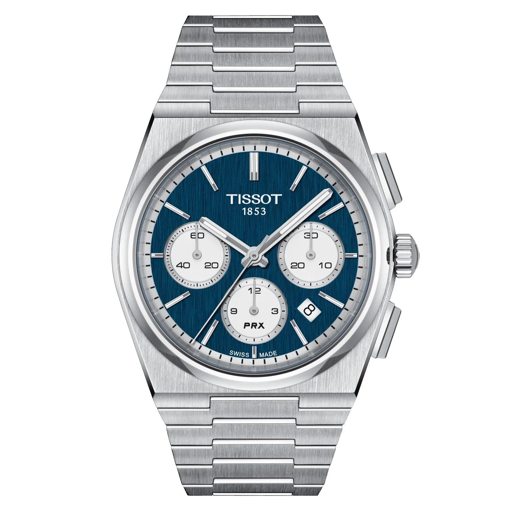 watches with interchangeable bezels -Tissot PRX Automatic Chronograph